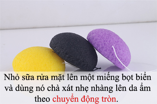 Bọt biển rửa mặt và những điều tối thiểu cần biết - 7