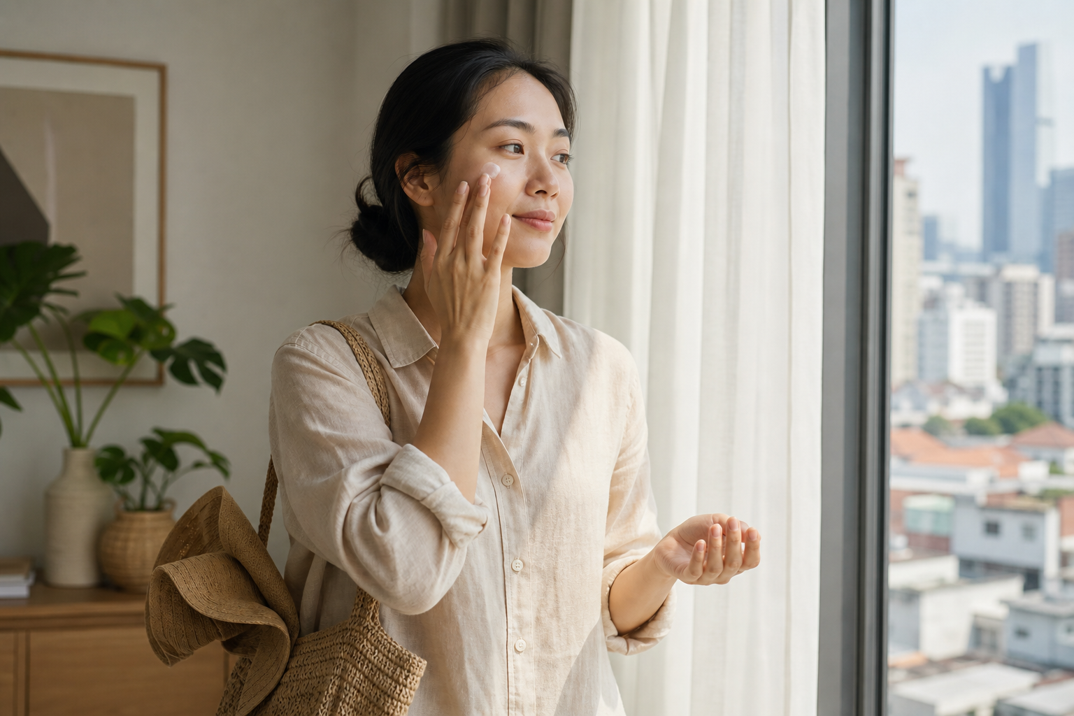 Người Việt duy trì thói quen chống nắng trước khi ra ngoài